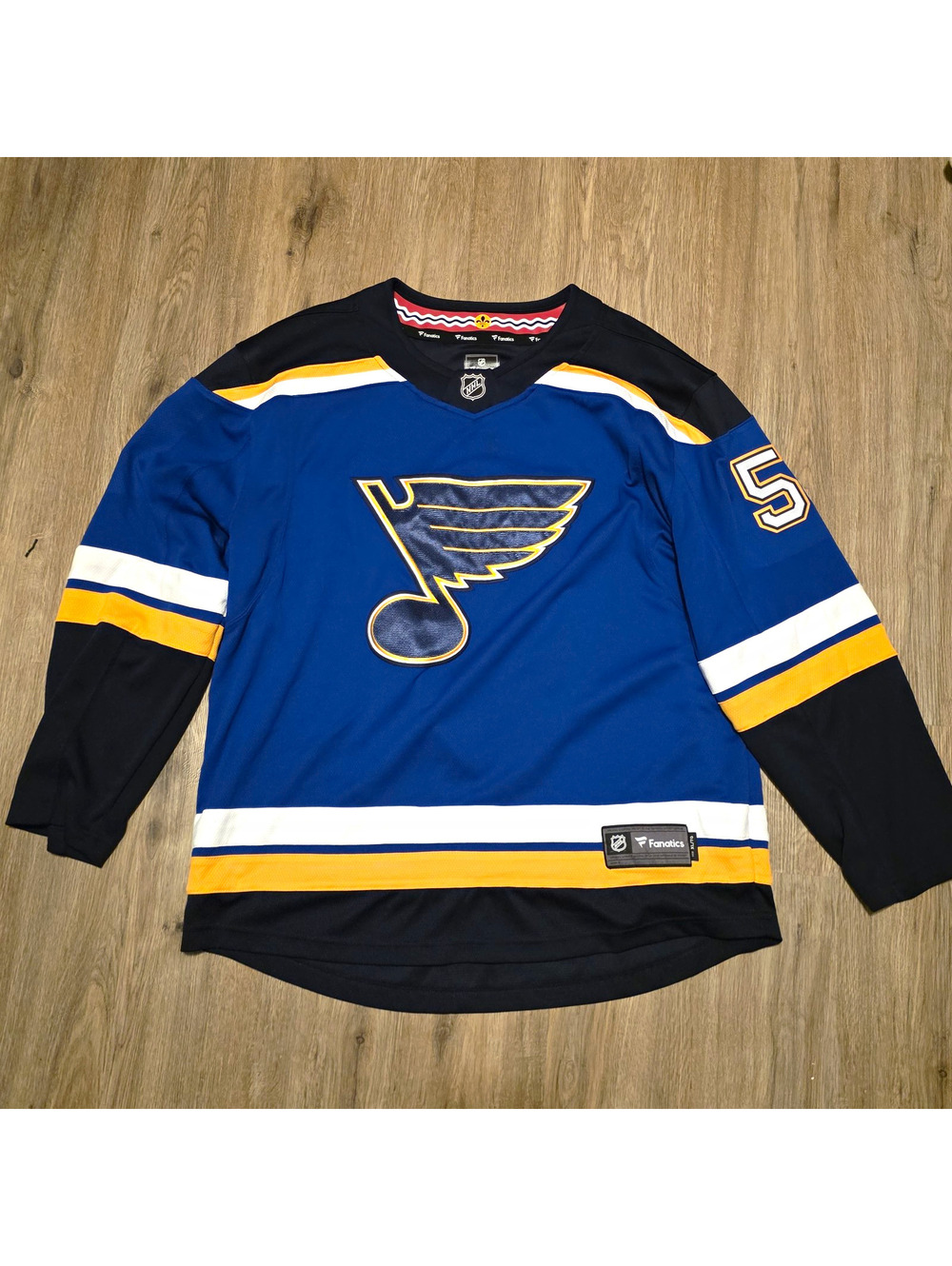 St Louis Blues Colton Parayko Fanatics Jersey XL Possible Factory Error #5